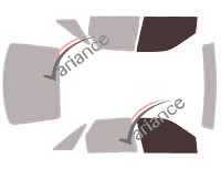 Glazing template - front window kit - Ford Escort (6) 5 doors (1990 - 2000) Glazing template - front window kit - Ford Escort (6) 5 doors (1990 - 2000)