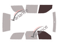 Glazing template - front window kit - Ford Escort (6) Clipper Break 5 doors (1900 - 2000) Glazing template - front window kit - Ford Escort (6) Clipper Break 5 doors (1900 - 2000)