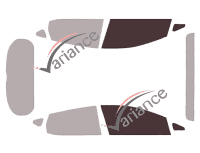 Glazing template - front window kit - Ford Fiesta (7) 5 doors (2017 - 2023) Glazing template - front window kit - Ford Fiesta (7) 5 doors (2017 - 2023)
