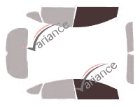 Glazing template - front window kit - Ford Focus (3) 5 doors (2011 - 2015) Glazing template - front window kit - Ford Focus (3) 5 doors (2011 - 2015)