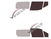 Dima di vetratura - Kit finestrini anteriori - Ford Grand Connect (2) Utility 4/5/6 porte (2014 - 2024) Dima di vetratura - Kit finestrini anteriori - Ford Grand Connect (2) Utility 4/5/6 porte (2014 - 2024)