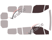 Glazing template - front window kit - Ford Grand Connect (2) 6 doors (2014 - 2024) Glazing template - front window kit - Ford Grand Connect (2) 6 doors (2014 - 2024)