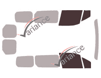 Glazing template - front window kit - Ford Grand Connect (2) 6 doors (2014 - 2024) Glazing template - front window kit - Ford Grand Connect (2) 6 doors (2014 - 2024)