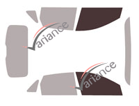 Glazing template - front window kit - Ford Kuga (3) 5 doors (since 2020) Glazing template - front window kit - Ford Kuga (3) 5 doors (since 2020)