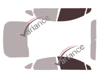 Glazing template - front window kit - Ford Mondeo (4) Berline 4 doors (2014 - 2022) Glazing template - front window kit - Ford Mondeo (4) Berline 4 doors (2014 - 2022)