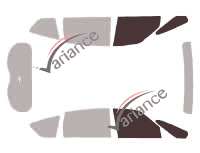 Glazing template - front window kit - Ford S-Max (1) 5 doors (2006 - 2010) Glazing template - front window kit - Ford S-Max (1) 5 doors (2006 - 2010)