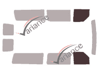 Mascherina per vetri - kit vetri anteriori - Ford E-Series (4) Short 5-door (1993 - 2013) Mascherina per vetri - kit vetri anteriori - Ford E-Series (4) Short 5-door (1993 - 2013)