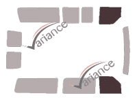 Glazing template - front window kit - Ford E-Series (4) Court 6 doors (1993 - 2013) Glazing template - front window kit - Ford E-Series (4) Court 6 doors (1993 - 2013)