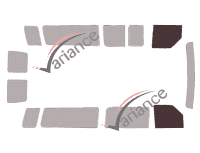 Glazing template - front window kit - Ford E-Series (5) Long 6 doors (since 2013) Glazing template - front window kit - Ford E-Series (5) Long 6 doors (since 2013)