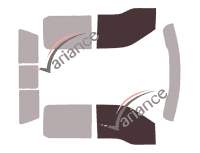 Glazing template - front window kit - Ford F-Series (13) Super Crew Pick-up 4 doors (2015 - 2021) Glazing template - front window kit - Ford F-Series (13) Super Crew Pick-up 4 doors (2015 - 2021)