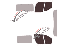Glazing template - front window kit - Ford Custom Transit (1) Utilitaire 4/5 doors (2014 - 2023) Glazing template - front window kit - Ford Custom Transit (1) Utilitaire 4/5 doors (2014 - 2023)