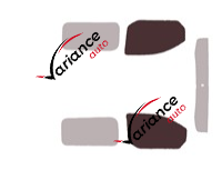 Glazing template - front window kit - Ford Custom Transit (2) 5/6-door van (since 2024) Glazing template - front window kit - Ford Custom Transit (2) 5/6-door van (since 2024)
