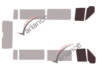 Glazing template - front window kit - Ford Transit (4) Long 4 doors (2000 - 2013) Glazing template - front window kit - Ford Transit (4) Long 4 doors (2000 - 2013)