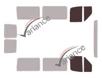 Glazing template - front window kit - Ford Transit (3) 5 doors (1986 - 2000) Glazing template - front window kit - Ford Transit (3) 5 doors (1986 - 2000)
