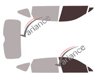 Glazing template - front window kit - Genesis GV80 (1) 5-door (since 2021) Glazing template - front window kit - Genesis GV80 (1) 5-door (since 2021)