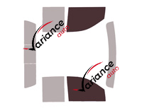 Glazing template - front window kit - Gmc 2500-3500 Sierra (5) Double Cab Pick Up 4 doors (since 2019) Glazing template - front window kit - Gmc 2500-3500 Sierra (5) Double Cab Pick Up 4 doors (since 2019)