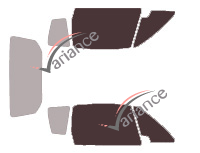 Gabarit vitrage - kit vitres avant - Grecav Sonique 3 portes (2010 - 2012) Gabarit vitrage - kit vitres avant - Grecav Sonique 3 portes (2010 - 2012)
