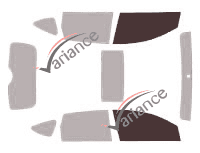 Glazing template - front window kit - Honda CR-V (4) 5 doors (2012 - 2017) Glazing template - front window kit - Honda CR-V (4) 5 doors (2012 - 2017)