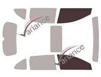 Glazing template - front window kit - Honda CR-V (5) 5 doors (2017 - 2023) Glazing template - front window kit - Honda CR-V (5) 5 doors (2017 - 2023)