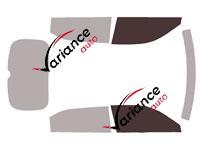 Glazing template - front window kit - Honda HR-V (3) 5 doors (since 2022) Glazing template - front window kit - Honda HR-V (3) 5 doors (since 2022)
