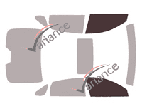 Glazing template - front window kit - Honda Accord (10) 4-door sedan (since 2018) Glazing template - front window kit - Honda Accord (10) 4-door sedan (since 2018)