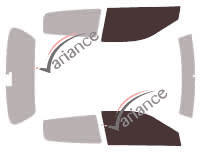 Glazing template - front window kit - Honda Civic (5) 3 doors (1991 - 1995) Glazing template - front window kit - Honda Civic (5) 3 doors (1991 - 1995)