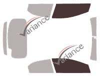 Glazing template - front window kit - Honda Civic (9) 5 doors (2012 - 2015) Glazing template - front window kit - Honda Civic (9) 5 doors (2012 - 2015)