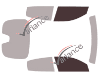 Glazing template - front window kit - Honda Civic (10) 5 doors (2016 - 2021) Glazing template - front window kit - Honda Civic (10) 5 doors (2016 - 2021)