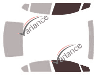 Glazing template - front window kit - Honda Civic (9) Berline 4 doors (2011 - 2016) Glazing template - front window kit - Honda Civic (9) Berline 4 doors (2011 - 2016)