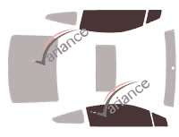 Glazing template - front window kit - Honda Civic (9) Coupe 2 doors (2011 - 2016) Glazing template - front window kit - Honda Civic (9) Coupe 2 doors (2011 - 2016)