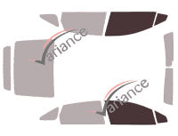Glazing template - front window kit - Honda Clarity 5 doors (2016 - 2021) Glazing template - front window kit - Honda Clarity 5 doors (2016 - 2021)