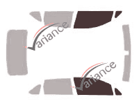 Glazing template - front window kit - Honda FR-V 5 doors (2004 - 2011) Glazing template - front window kit - Honda FR-V 5 doors (2004 - 2011)