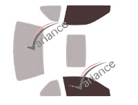 Plantilla de acristalamiento - kit de ventana delantera - Honda Prelude (5) Coupe 2 puertas (1997 - 2004) Plantilla de acristalamiento - kit de ventana delantera - Honda Prelude (5) Coupe 2 puertas (1997 - 2004)