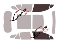 Glazing template - front window kit - Honda Prologue (1) 5-door (since 2024)