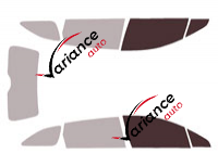 Glazing template - front window kit - Honda Stream (2) 5 doors (2006 - 2014) Glazing template - front window kit - Honda Stream (2) 5 doors (2006 - 2014)