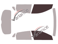 Glazing template - front window kit - Hyundai Kona (1) 5 doors (2017 - 2022) Glazing template - front window kit - Hyundai Kona (1) 5 doors (2017 - 2022)