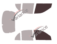 Glazing template - front window kit - Hyundai Accent (1) 5 doors (1994 - 2000) Glazing template - front window kit - Hyundai Accent (1) 5 doors (1994 - 2000)