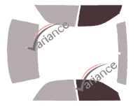 Glazing template - front window kit - Hyundai Azera (3) Berline 4 doors (1998 - 2005) Glazing template - front window kit - Hyundai Azera (3) Berline 4 doors (1998 - 2005)