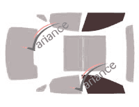 Glazing template - front window kit - Hyundai Azera (5) Berline 4 doors (2012 - 2019) Glazing template - front window kit - Hyundai Azera (5) Berline 4 doors (2012 - 2019)