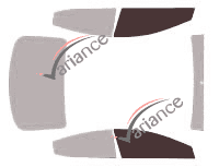 Glazing template - front window kit - Hyundai Elantra (5) Berline 4 doors (2011 - 2017) Glazing template - front window kit - Hyundai Elantra (5) Berline 4 doors (2011 - 2017)