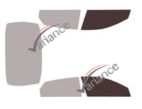 Glazing template - front window kit - Hyundai Elantra (7) 4-door sedan (since 2020) Glazing template - front window kit - Hyundai Elantra (7) 4-door sedan (since 2020)