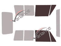 Glazing template - front window kit - Hyundai Galloper Court 3 doors (1991 - 2006) Glazing template - front window kit - Hyundai Galloper Court 3 doors (1991 - 2006)