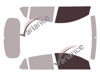 Glazing template - front window kit - Hyundai Grand i10 (2) 5 doors (2014 - 2020) Glazing template - front window kit - Hyundai Grand i10 (2) 5 doors (2014 - 2020)