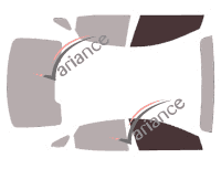 Glazing template - front window kit - Hyundai Grandeur (3) Berline 4 doors (2012 - 2018) Glazing template - front window kit - Hyundai Grandeur (3) Berline 4 doors (2012 - 2018)