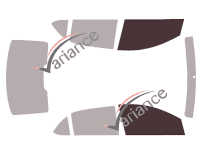 Glazing template - front window kit - Hyundai i10 (2) Berline 4 doors (2013 - 2019) Glazing template - front window kit - Hyundai i10 (2) Berline 4 doors (2013 - 2019)