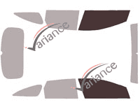 Gabarit vitrage - kit vitres avant - Hyundai i30 (3) SW Break 5 portes (depuis 2017) Gabarit vitrage - kit vitres avant - Hyundai i30 (3) SW Break 5 portes (depuis 2017)