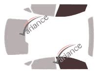 Glazing template - front window kit - Hyundai i40 (1) Berline 4 doors (2011 - 2020) Glazing template - front window kit - Hyundai i40 (1) Berline 4 doors (2011 - 2020)