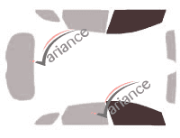 Glazing template - front window kit - Hyundai i40 (1) SW Break 5 doors (2011 - 2019) Glazing template - front window kit - Hyundai i40 (1) SW Break 5 doors (2011 - 2019)