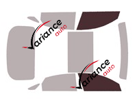 Verglasungsschablone - Fensterkit vorne - Hyundai Ioniq 6 (1) Limousine 4-türig (ab 2023)