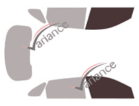 Glazing template - front window kit - Hyundai Nexo (1) 5-door (since 2019) Glazing template - front window kit - Hyundai Nexo (1) 5-door (since 2019)